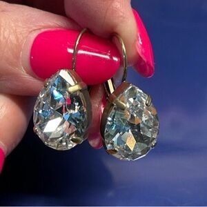 Sorrelli Gold and Silver Teardrop Earrings